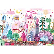 Interdruk Castle 250 pieces, with stickers - Jigsaw Puzzle