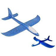 ISO Foam throwing plane LED 37 cm blue - Toss Game