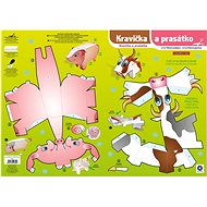 Baloušek Tisk Kravička a prasátko - Paper Crafts