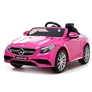 Mercedes-Benz S63 AMG - růžové - Elektrické auto pre deti