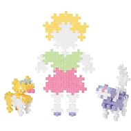 Plus-Plus Midi Pastel 150 Mädchen mit Hund - Bausatz