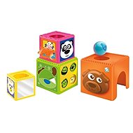 B-Kids Busy Baby Stackers Folding Cubes - Picture Blocks