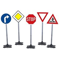 Made Traffic Signs 5 pcs, 80cm - Slot Car Track Accessory