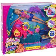 Mattel Barbie Dolphin Magic Ocean Treasure - Game Set