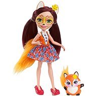 Enchantimals Doll Felicity Fox with Fox Cub - Doll