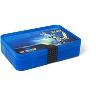 LEGO Nexo Knights tároló doboz rekeszekkel - kék - Tároló doboz