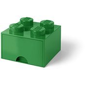 LEGO Storage Box 4 with drawer - dark green - Storage Box