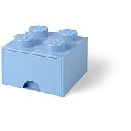 LEGO 4 tárolódoboz - világoskék - Tároló doboz