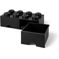 LEGO Storage Box 8 with Drawers - Black - Storage Box