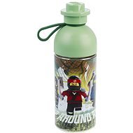 - LEGO Ninjago átlátszó üveg 0.5l - katonazöld - Kulacs
