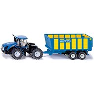 Siku Farmer - New Holland tractor with Joskin trailer - Metal Model
