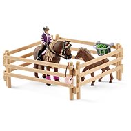 Schleich 42363 Horseback rider with Icelandic ponies and accessories - Figure