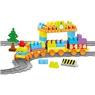 Dolu vonat készlet gyermekeknek, 89 db - Építőjáték