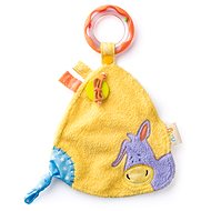 Niny Cuddle Toy with Rattle, Laki the Donkey - Baby Rattle