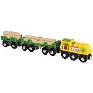 Brio World 33775 Freight train with wood - Rail Set Accessory