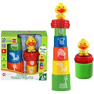 Stacking Cups with Duck - Didactic Toy