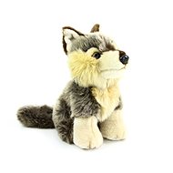 Rappa Plush Sitting Wolf - Soft Toy