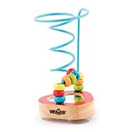 Woody Minilabyrint tapadókoronggal - Készségfejlesztő játék