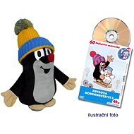 Mole 25 cm blue-yellow hat + DVD - Soft Toy
