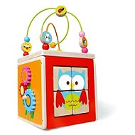 Scratch Wooden Activity Cube - Kids’ Building Blocks