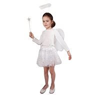 Kostüm Rock Tutu Engel mit Flügeln und Zubehör - Kostüm
