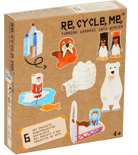 Set Re-cycle me - winter - Craft for Kids