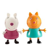 Peppa Piggy - 2pcs Candy Cat + Suzy Figures - Game Set