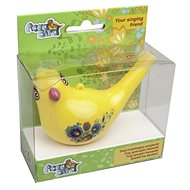Singing Aqua Bird III Yellow - Figure