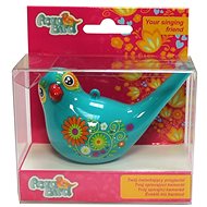 Singing Aqua Bird III Turquoise - Figure
