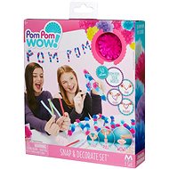 Pom Pom Wow Snap and Decorate Set 50 Pieces - Creative Kit