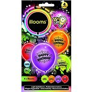 LED balloons - birthday 4 pcs - Game Set
