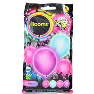 LED-Ballons - Mädchenfarben 4 Stück - Spielset
