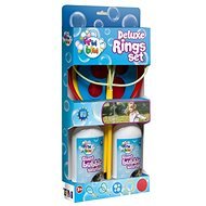 Fru Blu Big Bubbles Deluxe Set + 2 x 0,5 L Nachfüllung - Seifenblasen-Spielzeug