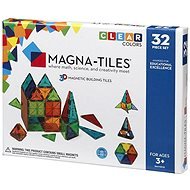 Magna-Tiles 32 transparent - Bausatz