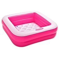 Intex Pool négyzet rózsaszín - Felfújható medence