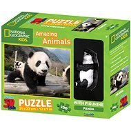 National Geographic 3D Puzzle Panda figurával - Puzzle