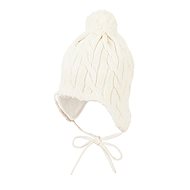 Sterntaler pletená krémová bambule 4701755 - Children's Hat