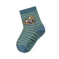 Sterntaler ABS non-slip foot SOFT stripes, digger, blue 8142100, 20 - Socks