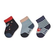 Sterntaler infant boys 3 pairs dark blue racket 8312120, 14 - Socks
