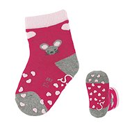 Sterntaler climbing non-slip pink with mouse 8111902, 20 - Socks