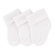 Sterntaler newborn 3 pairs white 8211900, 0 - Socks
