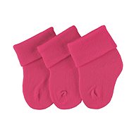 Sterntaler newborn 3 pairs dark pink 8211900, 0 - Socks