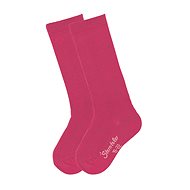 Sterntaler socks 2 pairs uni solid colour dark pink 8451610, 18 - Socks
