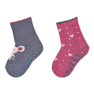 Sterntaler anti-slip ABS 2 pairs mouse, blue 8102125 - Socks