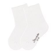 Sterntaler Pure solid colour 2 pairs white 8501720, 14 - Socks
