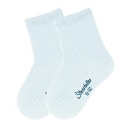 Sterntaler Pure solid colour 2 pairs light blue 8501720, 18 - Socks