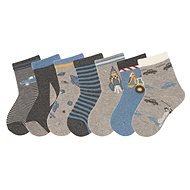 Sterntaler winter 7 pairs boys grey 8422050, 18 - Socks