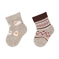 Sterntaler winter merino grey 8502161, 14 - Socks