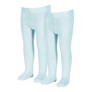 Tights PURE 75% cotton 2 pieces, light blue, 8601730, 68 - Baby Tights