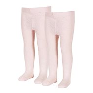 Tights PURE 75% cotton 2 pieces, light pink, 8601730, 56 - Baby Tights